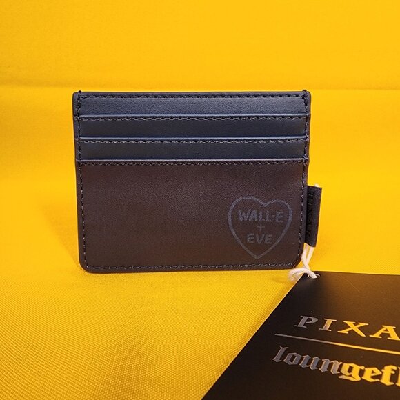 Loungefly Disney Pixar WALL-E EVE & WALL-E Flying Cardholder NEW - Picture 4 of 9